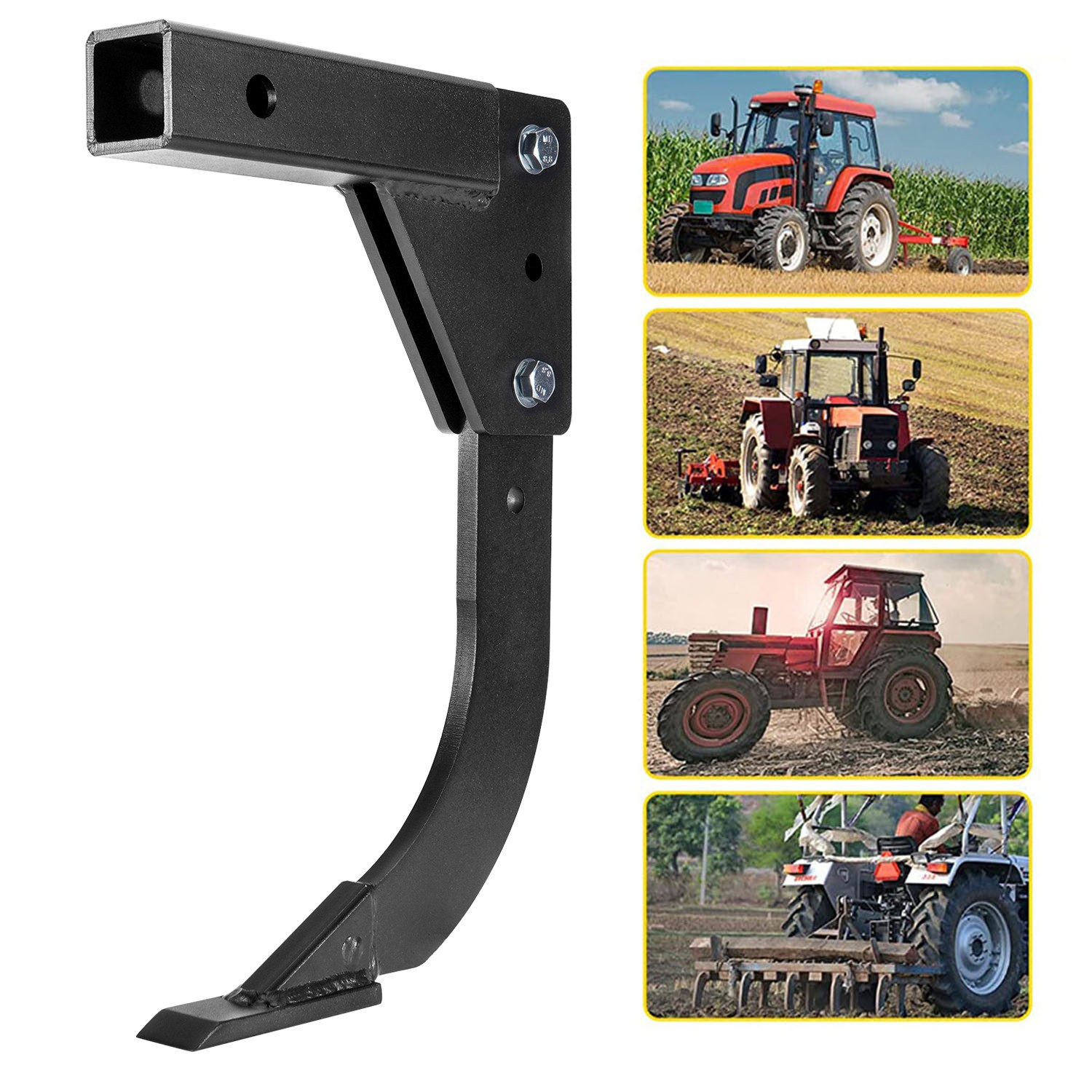 Hitch Mounted Trencher Heavy Duty Subsoiler Hitch Lawn Ripper for ATVUTV Tractor