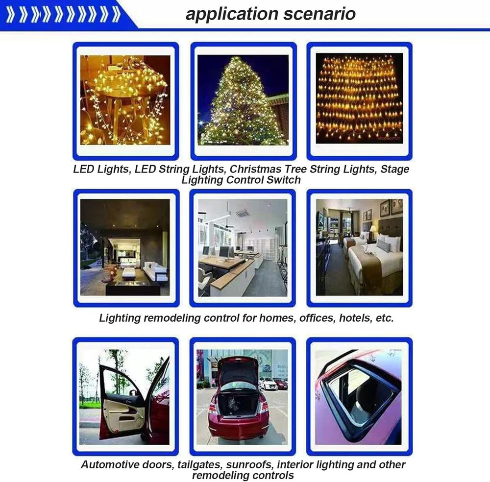 433MHz Universal Wireless RF Remote Control 2transmitters and 2 receiver