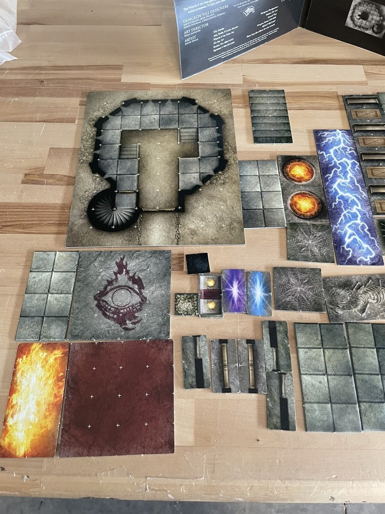 Dungeons and Dragons Accessories Arcane Corrridors Dungeon Tiles Customizable