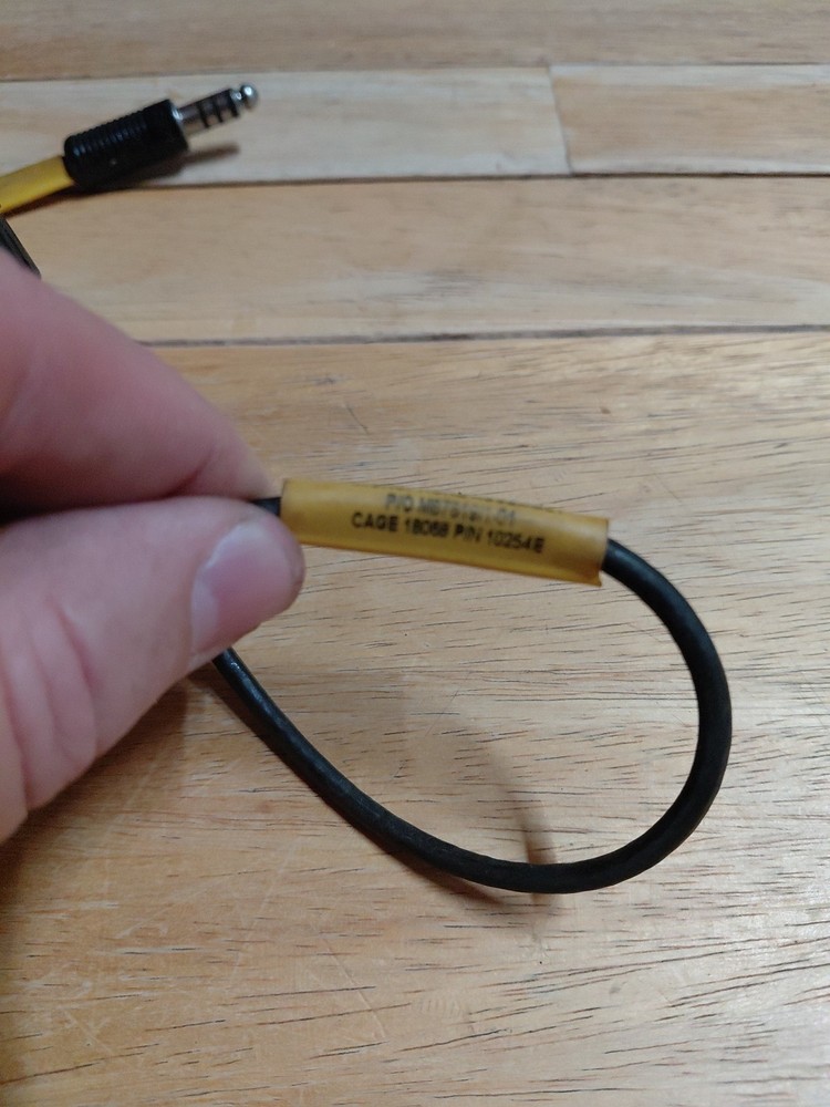 vintage Astrocom 10355-B headset communicator w/ microphone