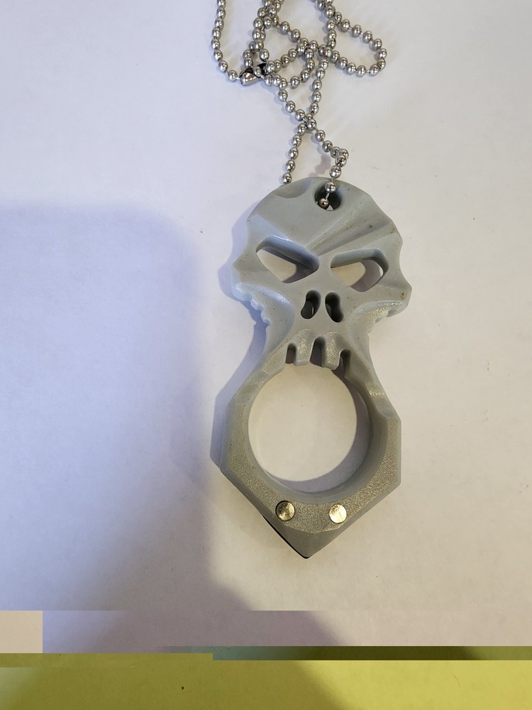 Emergency Safety Tool Skull Necklace
