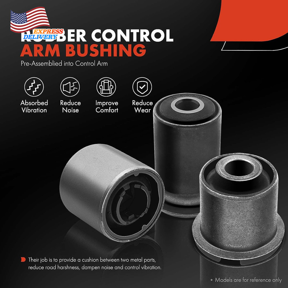 2 X Front Upper Control Arm with Ball Joint & Bushing Compatible Ram 2011-2018
