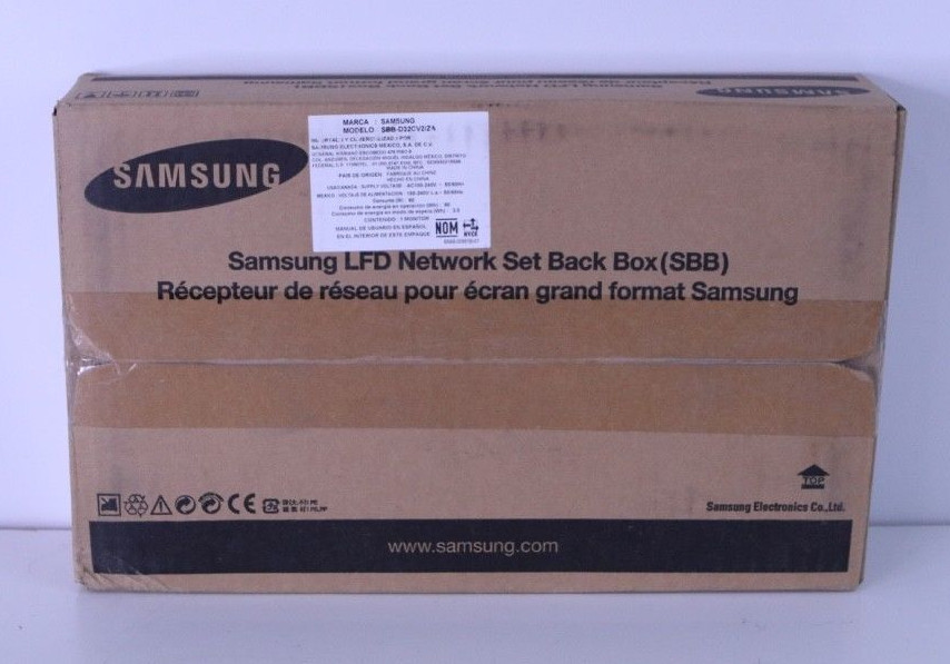 Samsung Player SBB-CD7 SBB-D32CV2/ZA LFD Network Setback Box Digital Signage