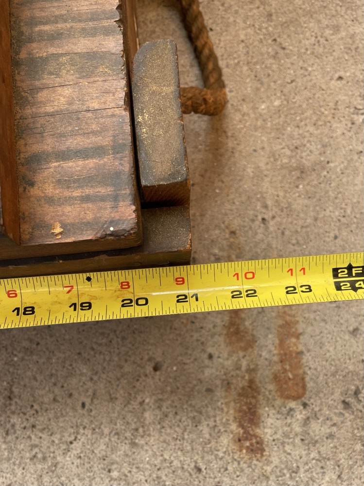 U.S. WWII World War Dated Haversack Demolition Explosive Wood Crate / Box & Lid