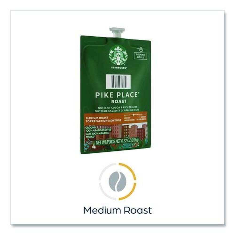 FLAVIA 48725 Starbucks Pike Place Roast Coffee Freshpack 38/CT