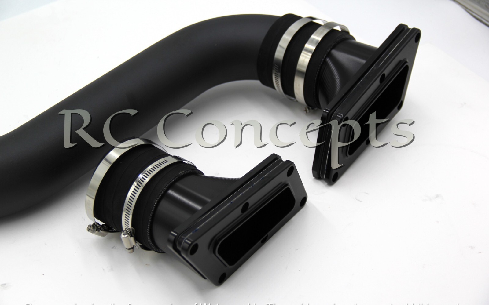 SEADOO FREE FLOW DUAL BILLET THRU HULL EXHAUST KIT 2018+ RXT GTX 325 300 230 170