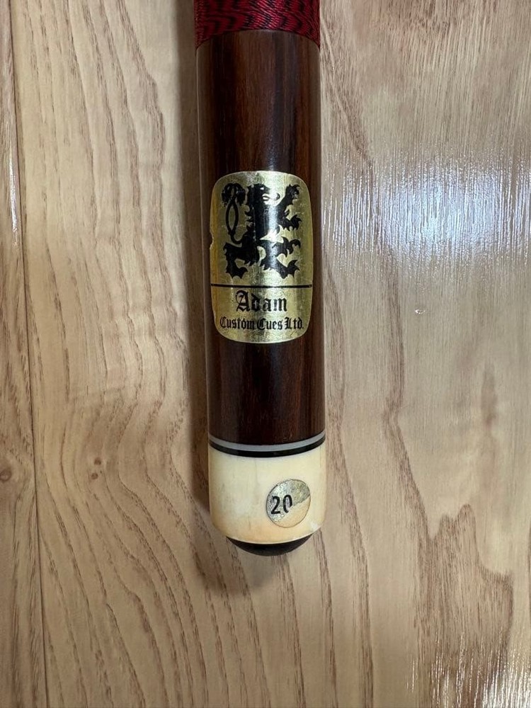 Adam Billiard Cue 20oz with Case (Old Model) #0422