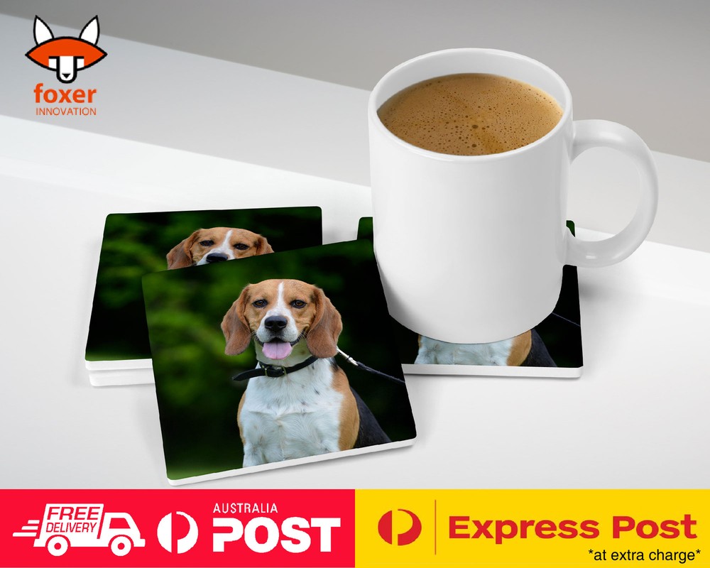 COASTER COFFEE DRINKING MAT|BEAGLE DOG 7