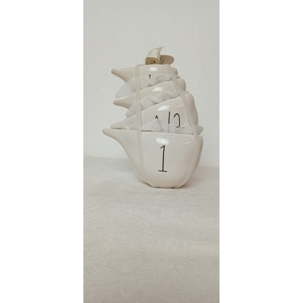 Rae Dunn Measuring Cups Teapot Stackable Ceramic Kitchen Decor