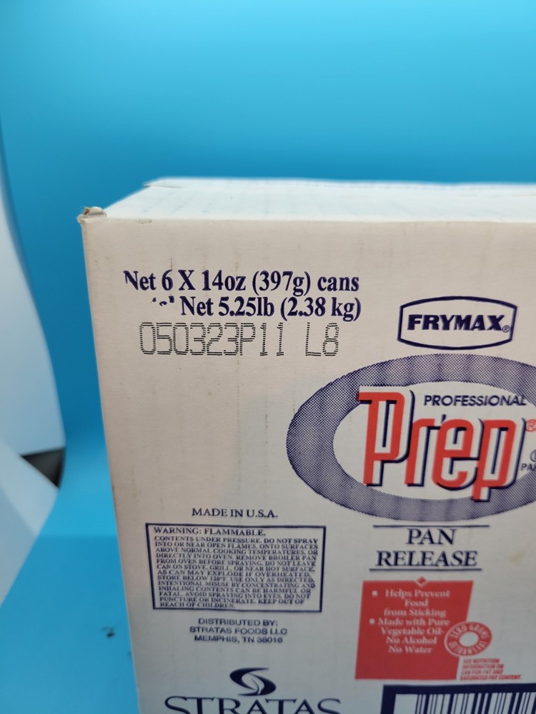 New - Sealed - 1 Case Prep Pan Release, 14 Ounce -- 6 Per Case