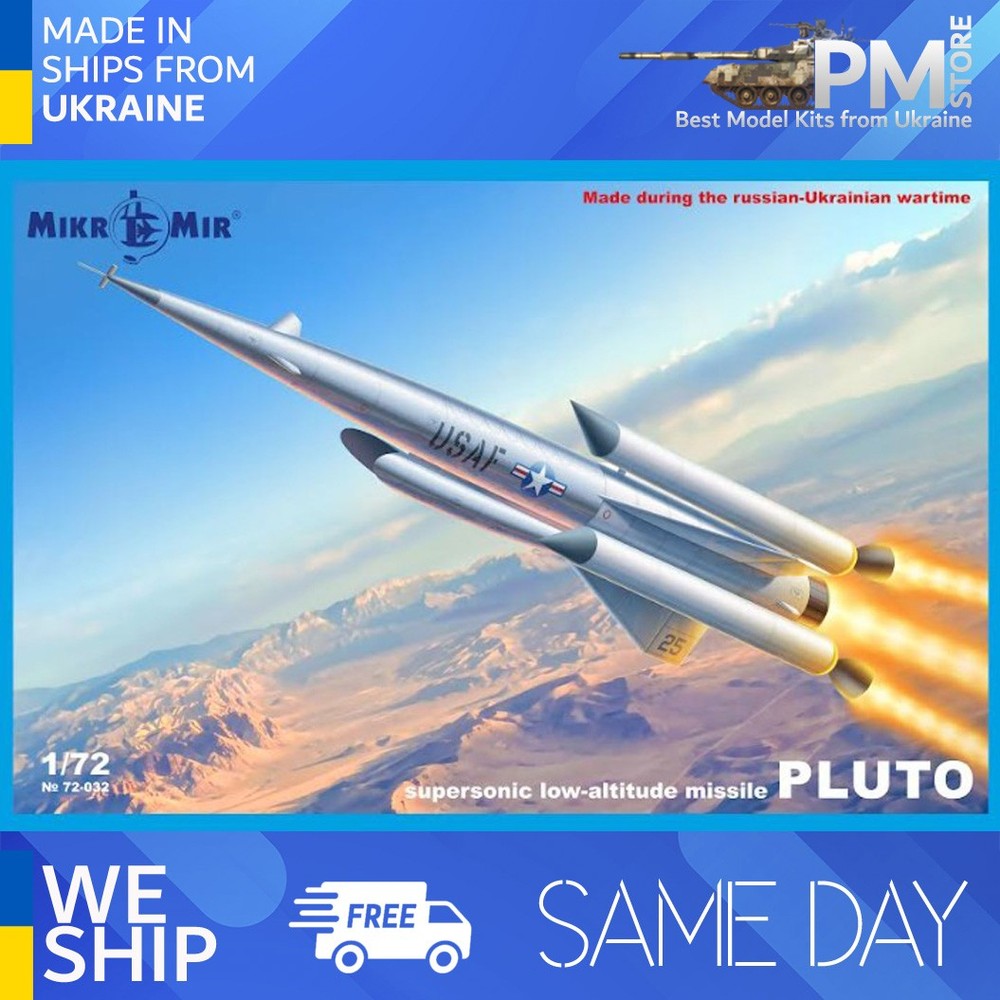 Mikro Mir 72-032 1/72 Supersonic low-altitude PLUTO Plastic model kit