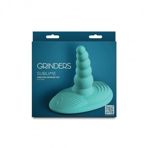 Grinders: Sublime App Controlled Silicone Vibrating Grinding Pad with Beaded Sh