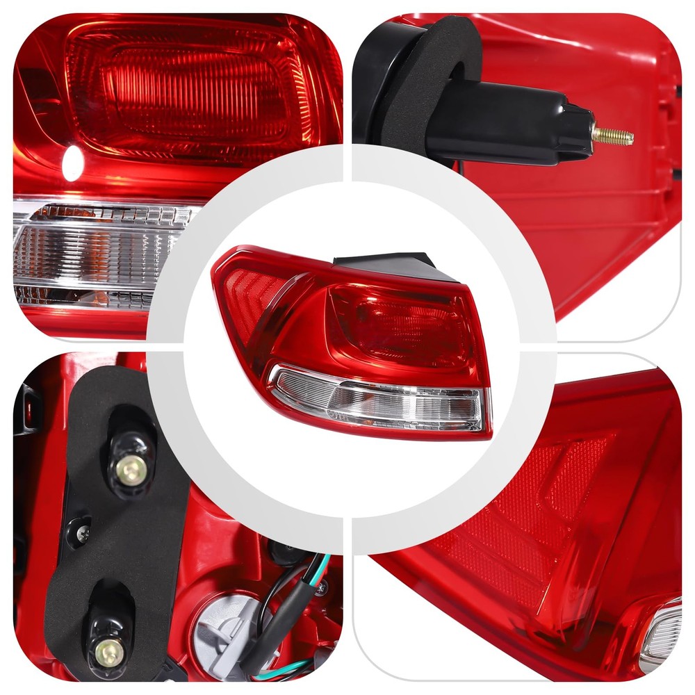 92402C6000 Halogen Outer Tail Light Assembly For 2016-2018 Sorento Driver Side