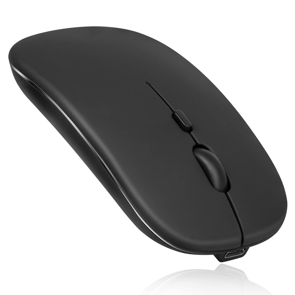 Bluetooth Wireless Rechargeable Mouse for Dell Inspiron 15 Ergonomic Slim