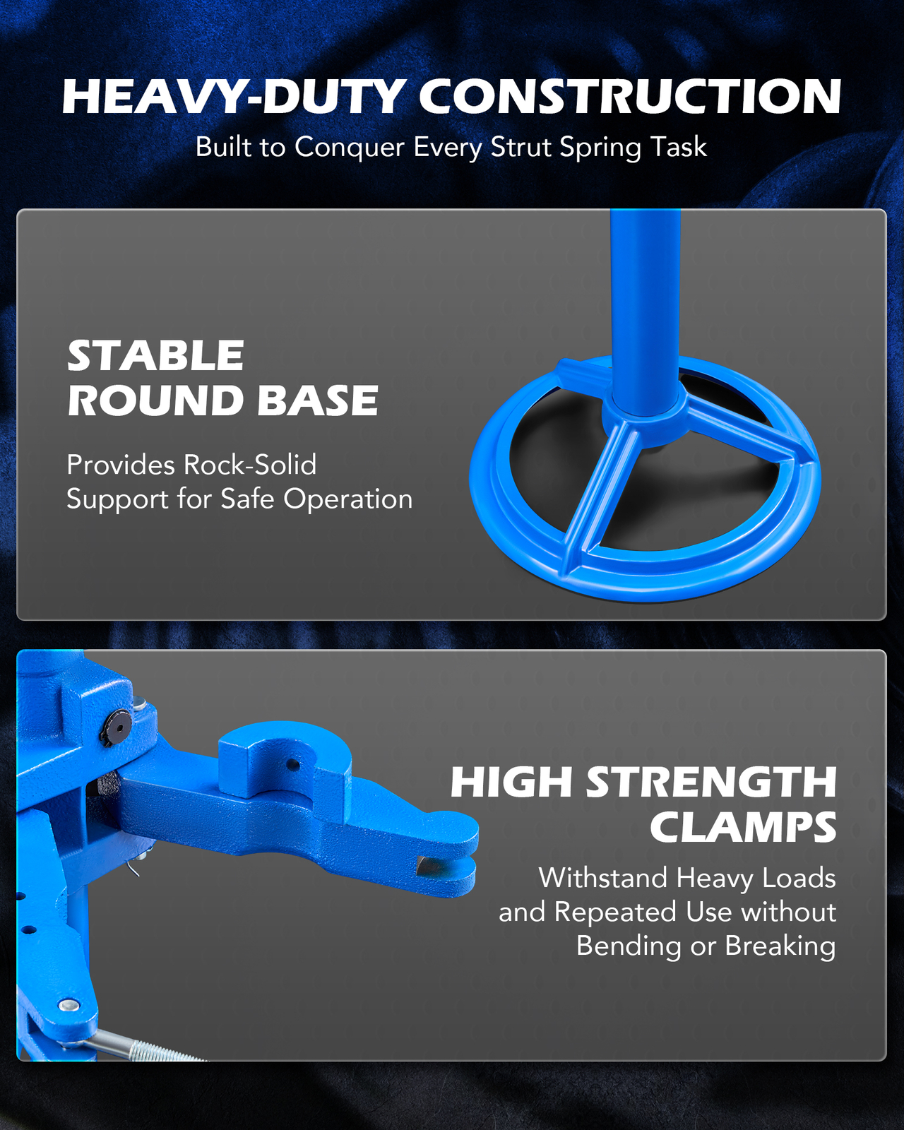 OMT Auto Strut Spring Compressor 8" to 20" Height Spring Compressor Tool