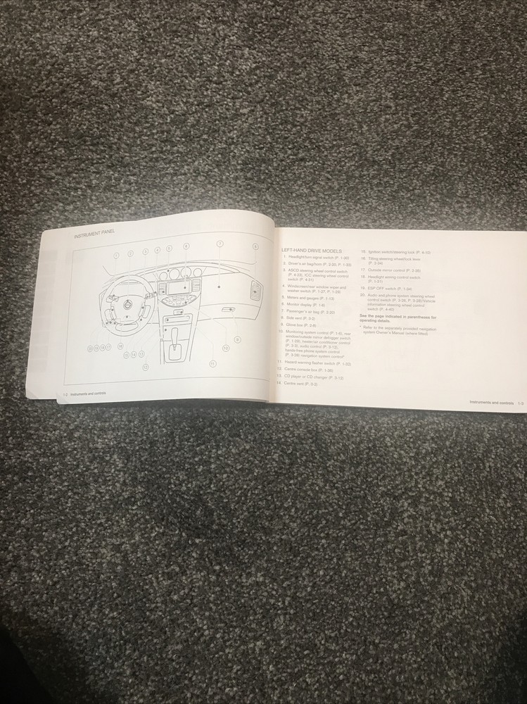 car owners manual handbook