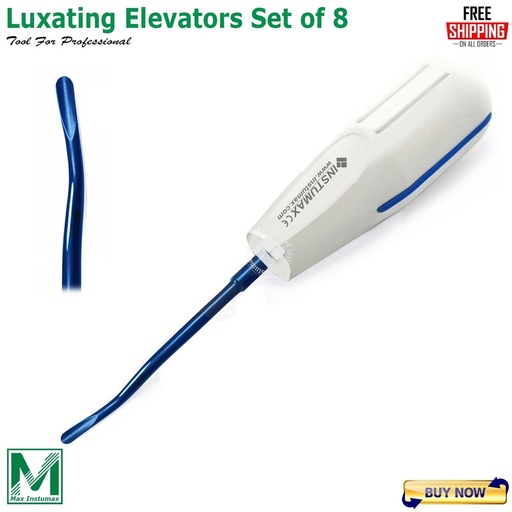 Instumax Surgical Luxation Instruments Dental Tooth Extraction Root Elevators CE