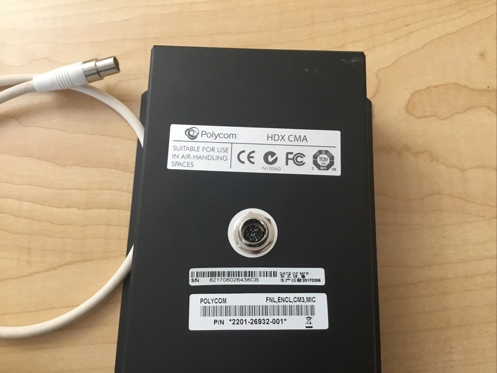 Polycom HDX Ceiling Microphone Array Extension Kit White 2201-26932-001