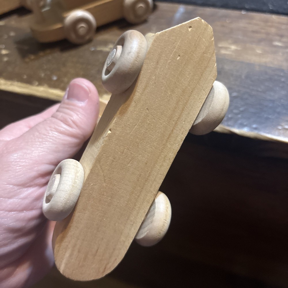 Handmade Wooden Train Five Piece