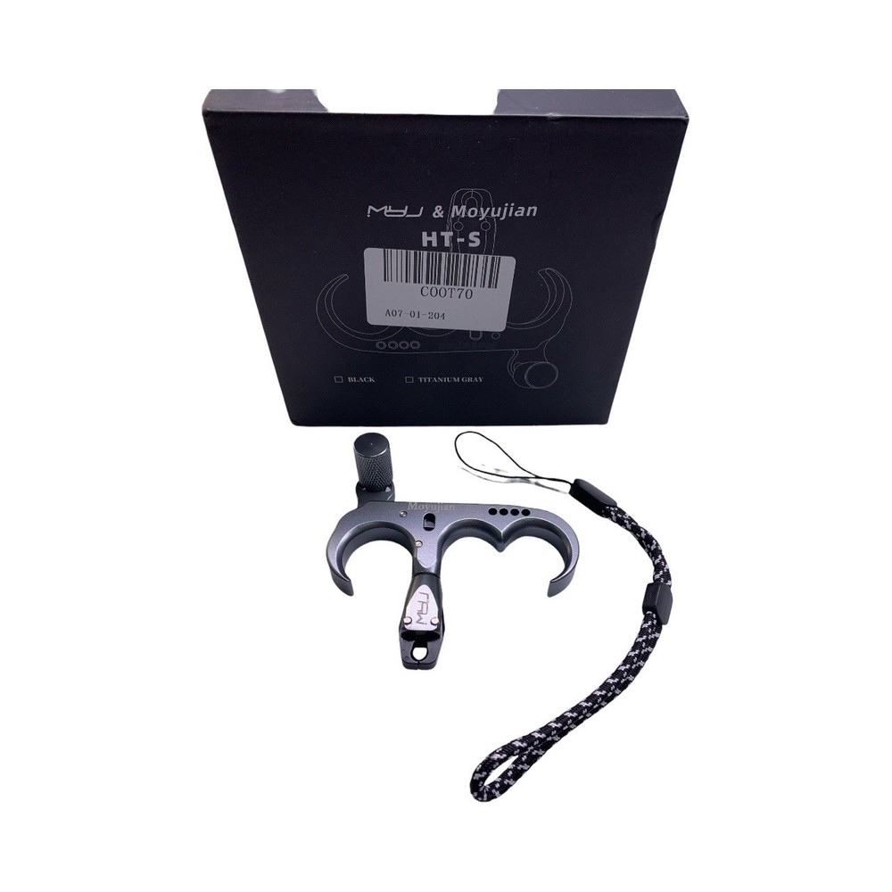 Moyujian Compound Bow Release,Archery Release Aids, 360 ° Rotatable Mechanize...