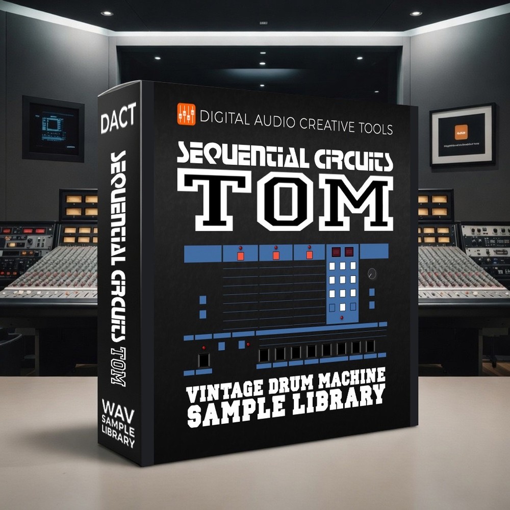 Sequential Circuits Tom Drum Machine Sample Library