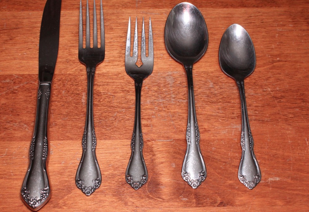 Oneida Rogers Flatware Mansfield Amadeus Pattern Knife Fork Soup Spoon YOU PICK