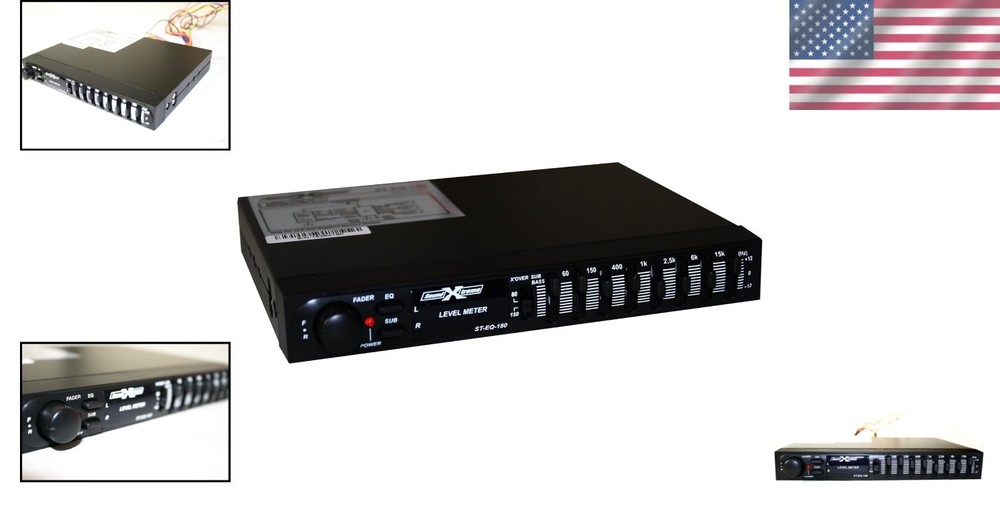 Lightweight 7-Band Passive Stereo Equalizer for Superior Audio Customization