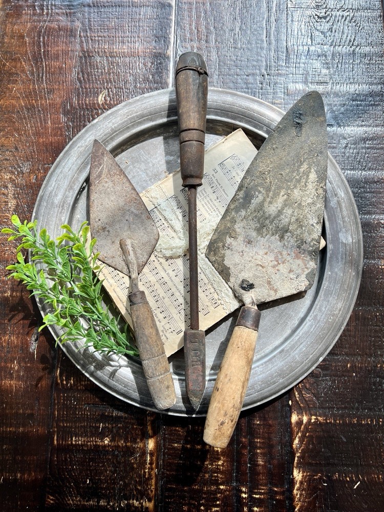 Antique Primitive Tools Set