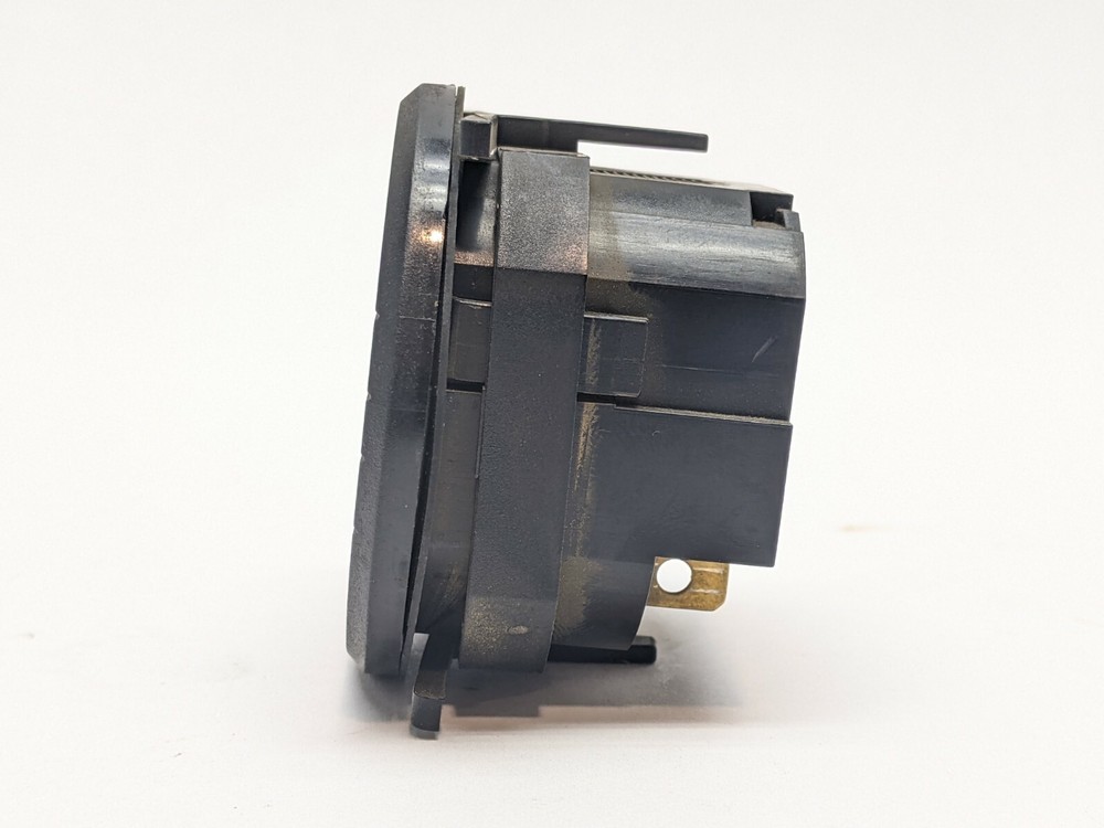 Bauser 634 638 Analog Hour Meter Round Panel Mount