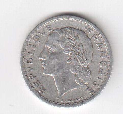 France, 1945 5 Francs