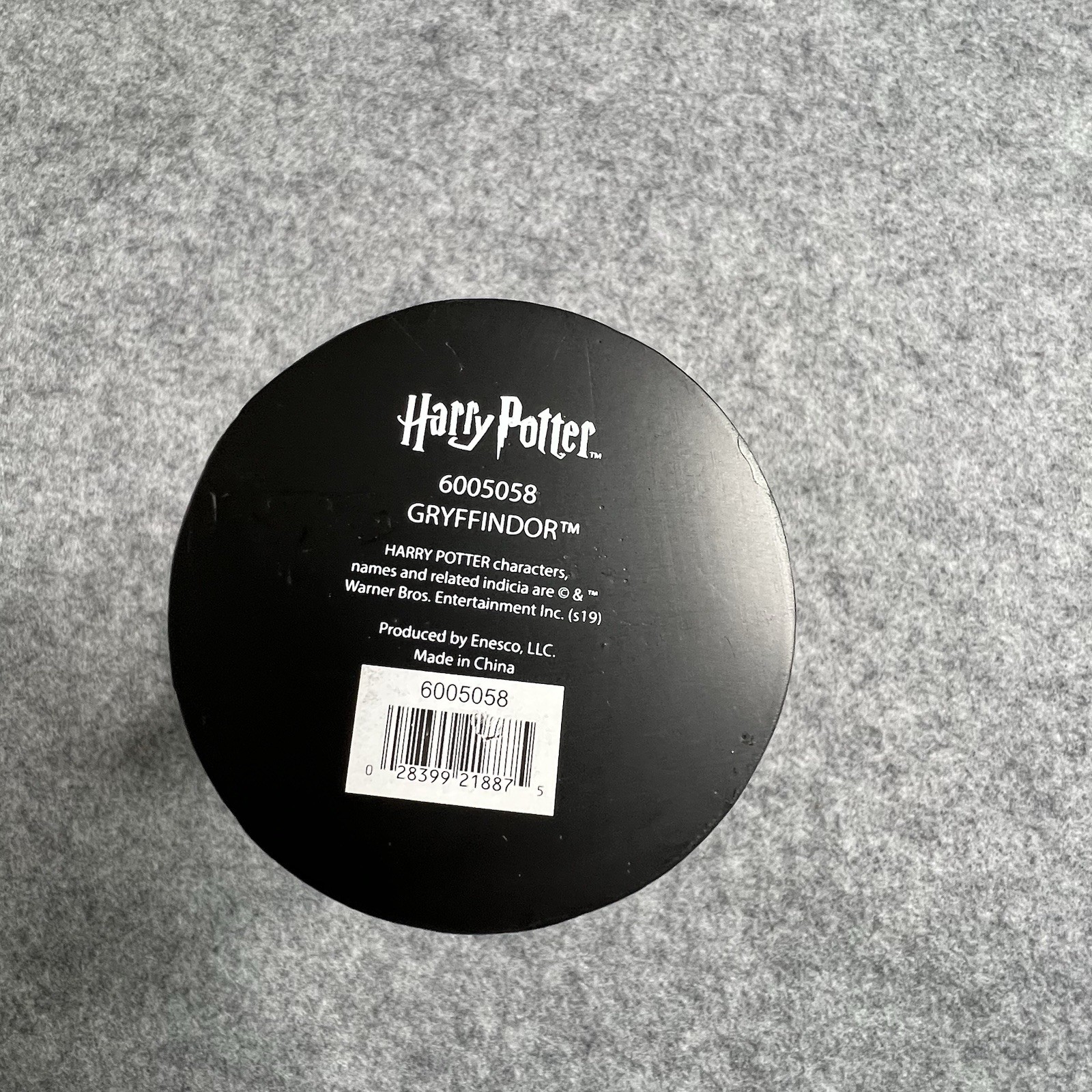 Harry Potter Gryffindor 7” Stainless Steel Resin Decorative Goblet