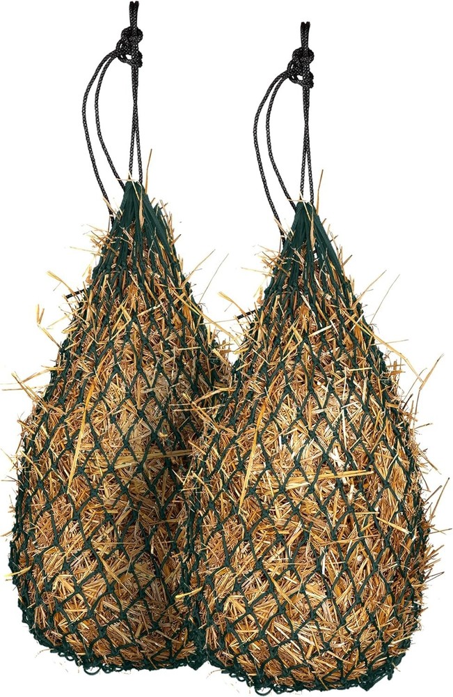 Improved Digestion 2x2” Hole Hay Nets x2
