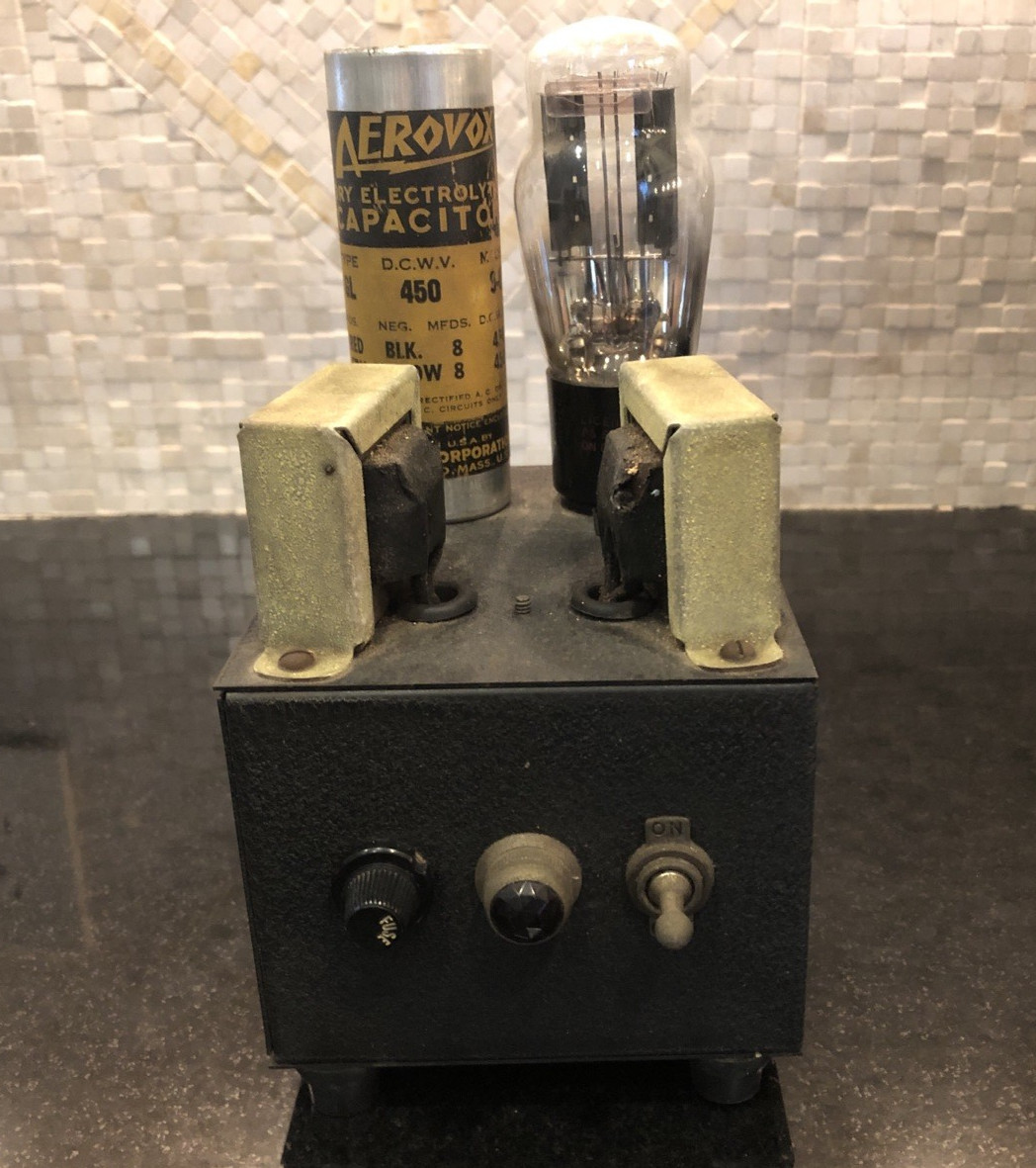 tube radio power supply 1940s-1950’s