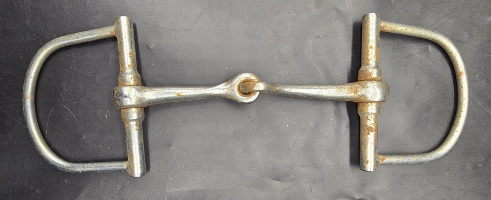 D-Ring Snaffle Bit Stainless Steel 11" End To End