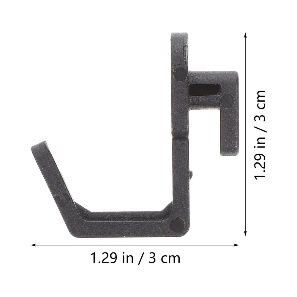 20pcs Peg Board Hook Plastic Display Hook Shelf Hanger Supplies