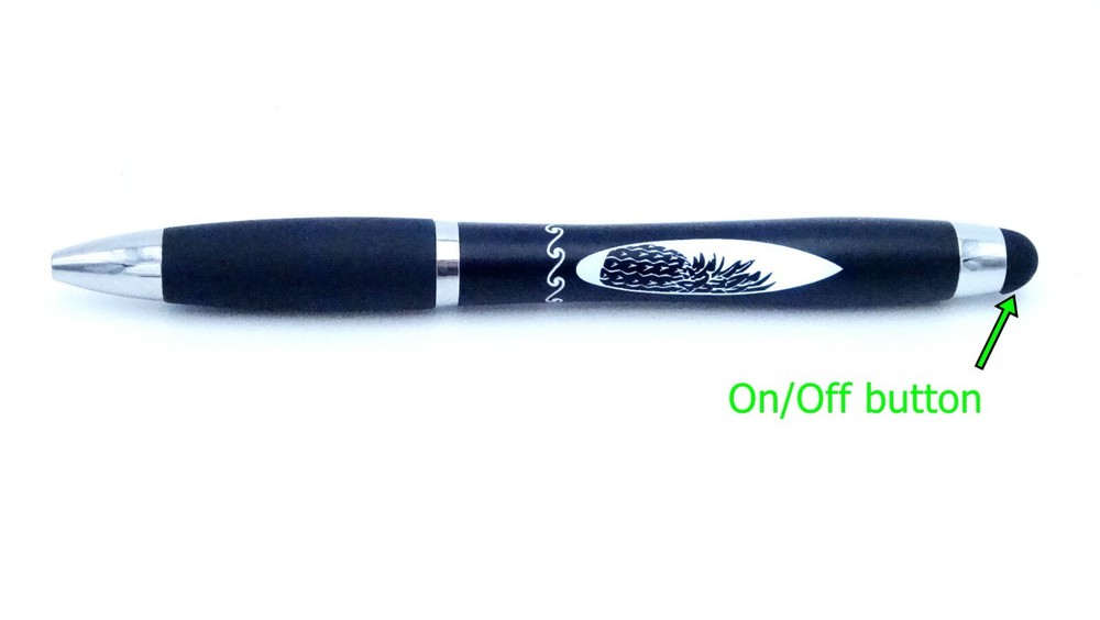 New Lighted Surfboard ink pen ! Pineapple design