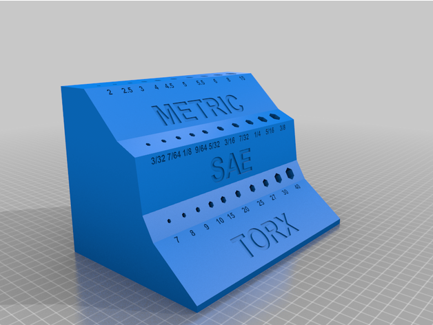 Hex Key T-Handle Holder