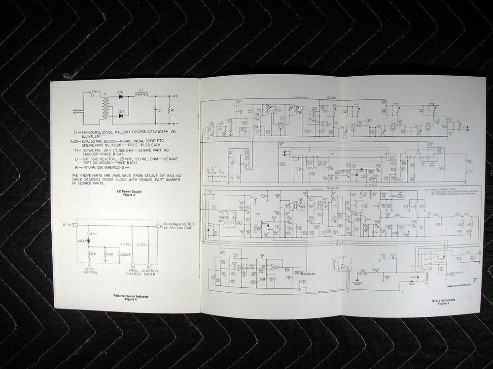 Genuine Genave GTX-2 -- 2 Meter FM Transceiver Manual
