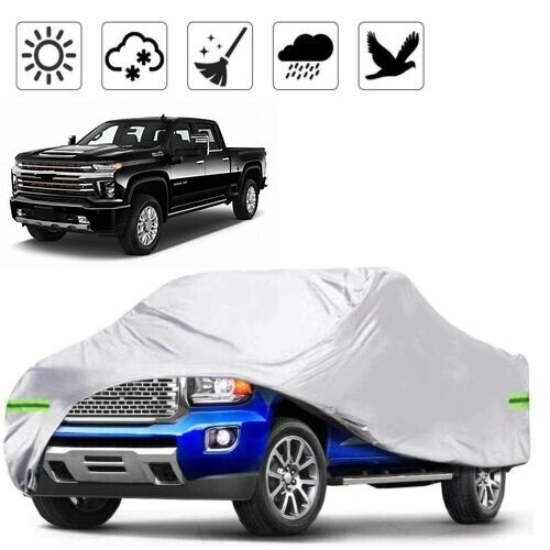 Full Pickup Truck Cover Waterproof Dust Protector For Chevrolet Silverado 1500