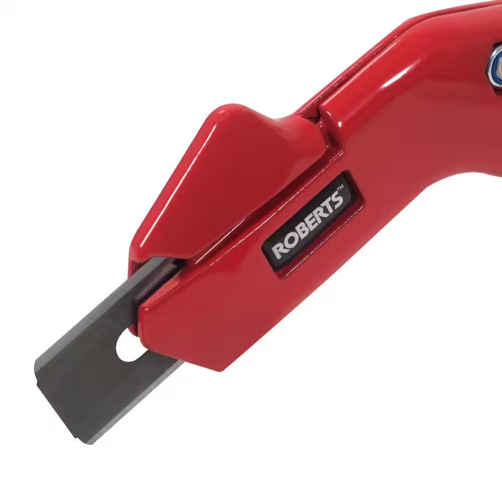 Professional Carpet Knife with Push Button for Quick Blade Change