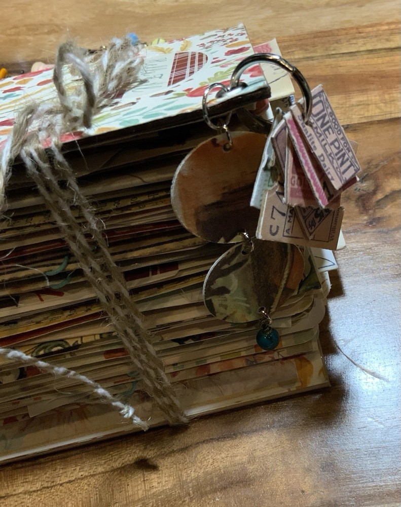 Autumn Fall Handmade Junk Journal