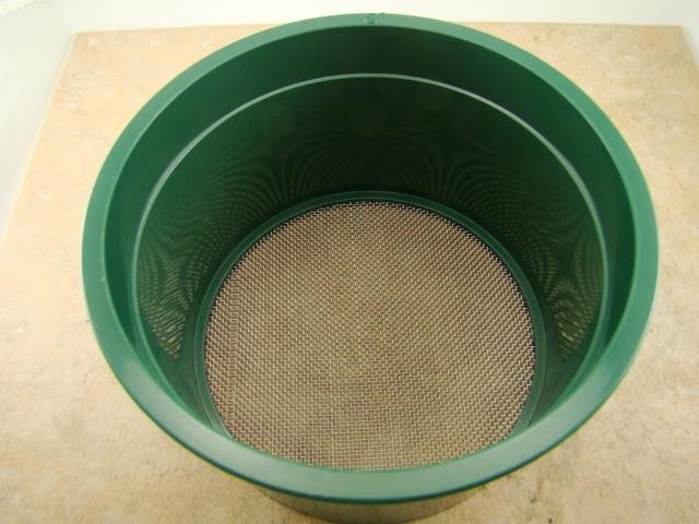 Stackable Plastic Sieve / Screen Kit 4 screens Classifying 20-30-50-60 Mesh-Gold