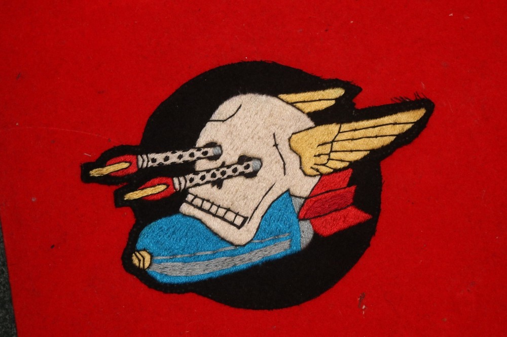 US 640TH BOMB SQUADRON AAF JACKET PATCH SUPERB COPY WWII PATCH 409TH GROUP