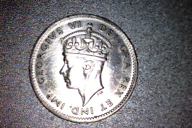 1941-C Newfoundland 5 Cent AU