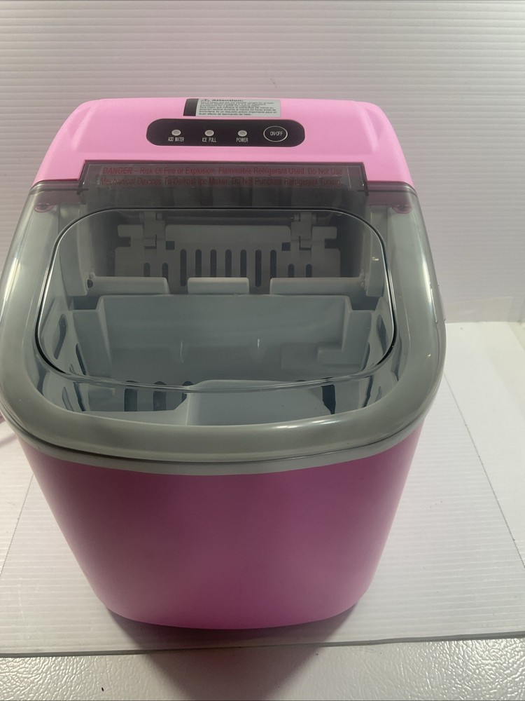 Portable Ice Maker Pink