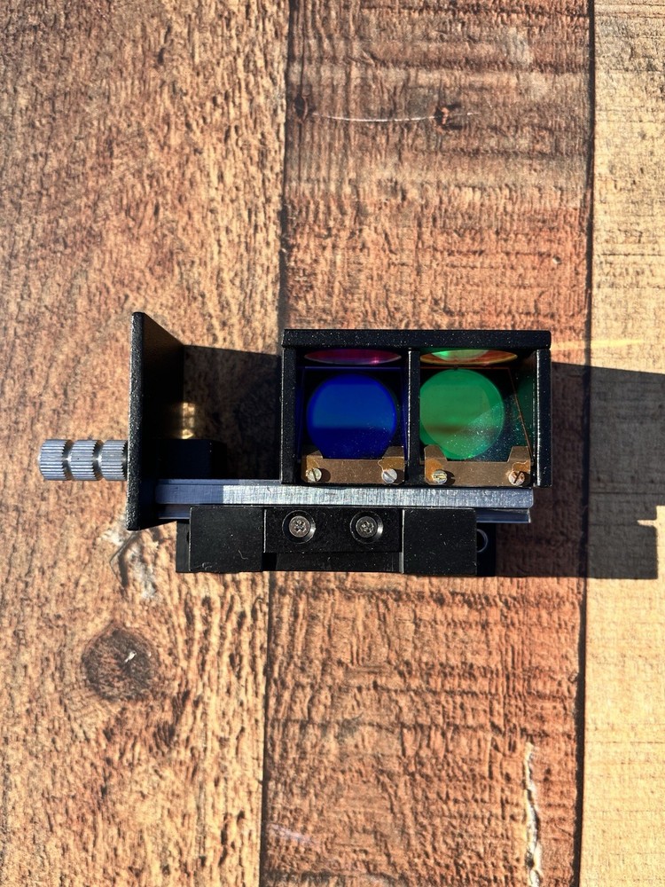 VWR Dual Fluorescence Filter Cube Slider Assembly Inverted Microscope