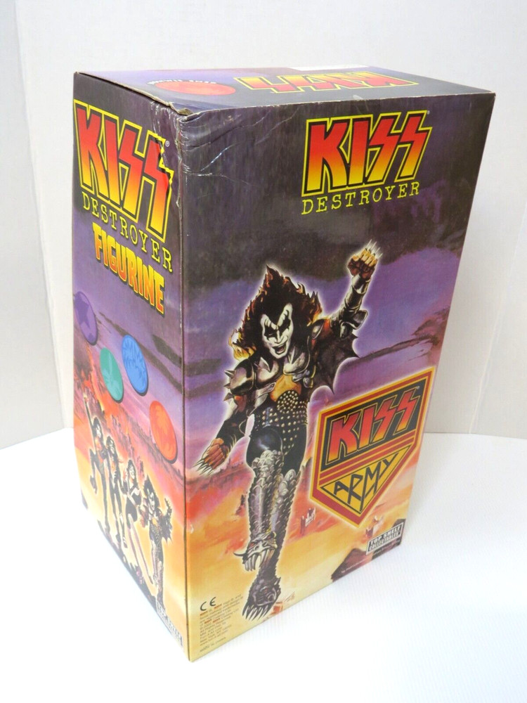 KISS GENE DESTROYER FIGURINE IN FACTORY SEALED BOX