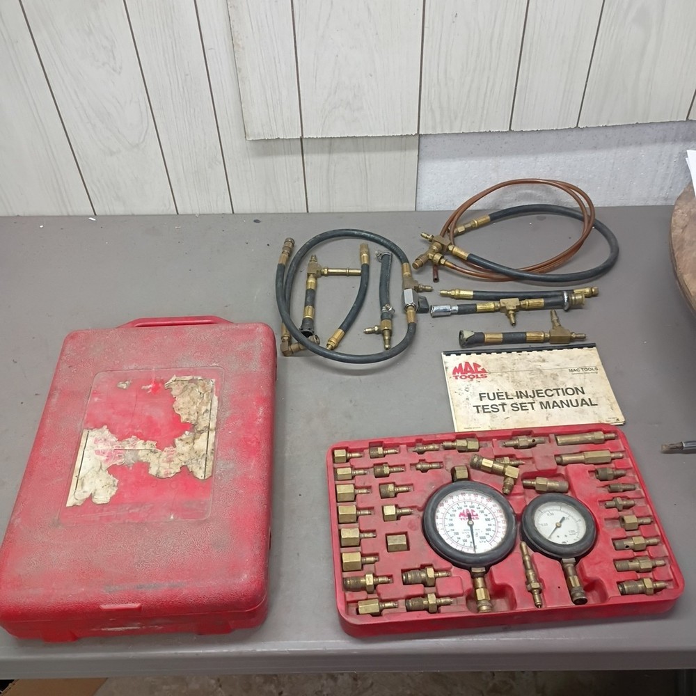 Mac Tools FIT1000MS Master Fuel Injection Test Kit Maybe Incomplete