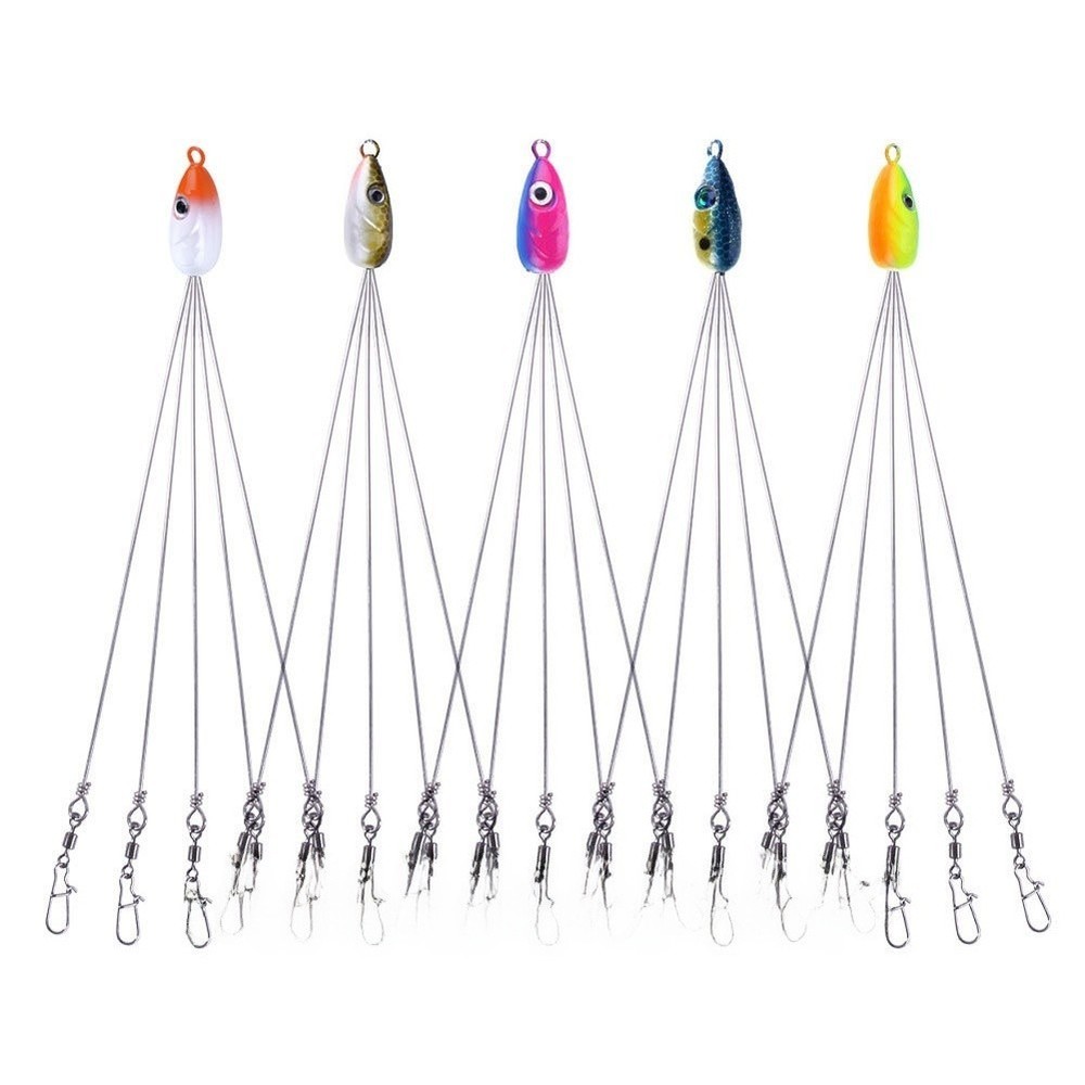 18cm Multi-Hook Alabama Rig Bait for Targeting Multiple Predatory Fish