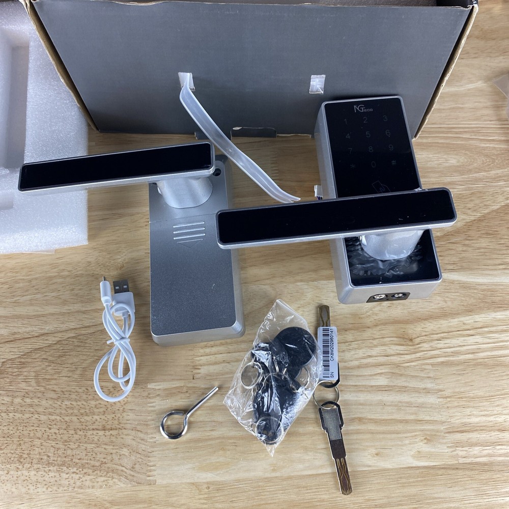 NGTeco Security Touchscreen Smart Lock WiFi Keyless Entry Door Front Digital